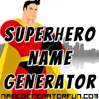 Get your own superhero name from the superhero name generator!