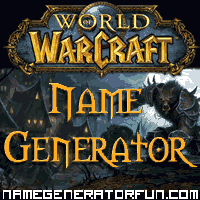 World of warcraft name generator