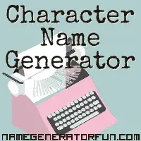Get your own character name from the character name generator!