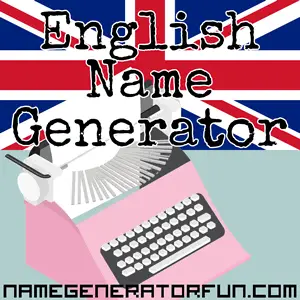 English Name Generator English Name Generator