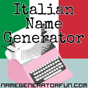 italian generator name names filipino american
