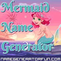 Get your own mermaid name from the mermaid name generator!