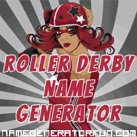 Get your own roller derby name from the roller derby name generator!