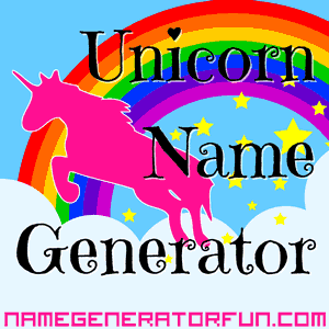 Unicorn Name Generator - cool roblox usernames generator boys names